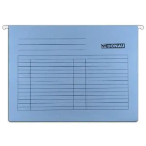 Teczka zawieszkowa A4 niebieski karton 230g Donau (7410905-10)
