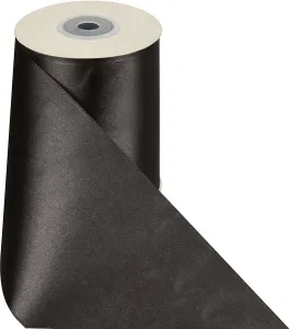 Wstążka Craft-Fun Series satynowa 100x25 [mm x m] czarny Titanum (100MM/25M 010)