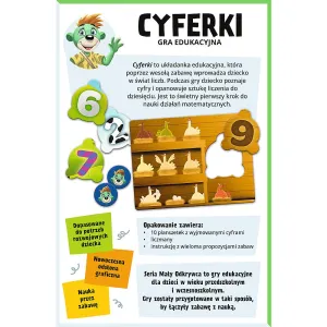 Gra edukacyjna Trefliki Cyferki Trefl (02810)