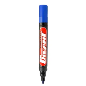 Marker permanentny permanent GIGANT wkład niebieski 1,5-2,5mm okrągła końcówka Kamet (K-1071)