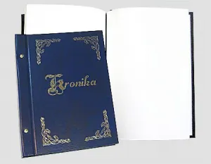 Kronika Warta KRONIKA ZŁOCONA PION - mix 100k. 250mm x 345mm (319-025,026,027,028)