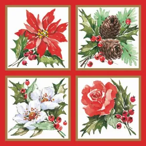 Serwetki Pol-mak gwiazdka - mix 330mm x 330mm (Sd GW)