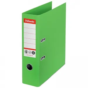 Segregator dźwigniowy Esselte No.1 neutralny pod względem emisji CO2 A4 zielony 75mm (627567)
