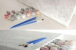 Zestaw kreatywny malowanie po numerach - koń w galopie 40x50cm Norimpex (NO-1009445)