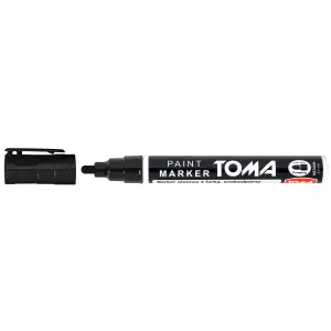 Marker olejowy Toma, czerwony 2,5mm okrągła końcówka (TO-440 2 2)