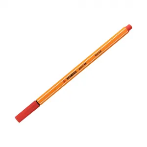 Cienkopis Stabilo 0,4mm rdzawy (88/47)