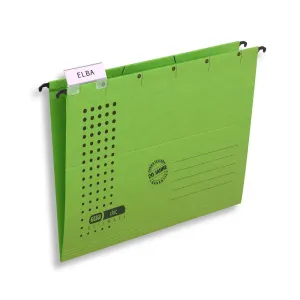 Teczka zawieszkowa A4 Chic Ultimate zielony karton 230g Elba (100552088)