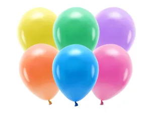 Balon gumowy Pastel Eco Balloons mix 260mm Partydeco (ECO26P-000)