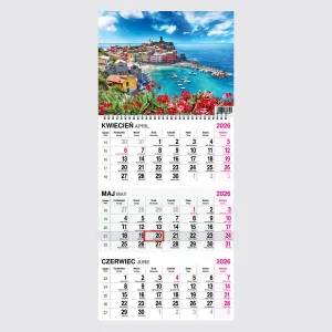 Kalendarz ścienny WIDOK 310mm x 790mm Press