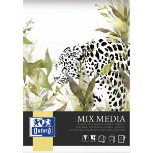 Blok artystyczny DO MIXMEDIA A4 225g 25k Oxford (400166123)