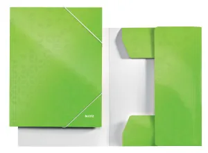 Teczka kartonowa na gumkę Leitz WOW A4 kolor: Zielony (39820054)