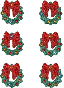 Kryształki Craft-Fun Series Wianki BN czerwono-zielony Titanum (DIY-CH-12(106))