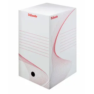 Pudło archiwizacyjne A4 Boxy 200 biały karton [mm:] 245x200x 345 Esselte (128701)