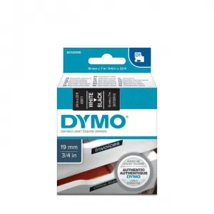 Taśma do drukarki etykiet Dymo biały 19mm 7m (45811)