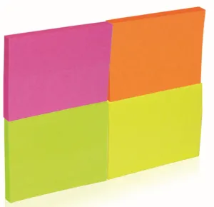 Notes samoprzylepny Donau mix neonowy 200k 38mm x 51mm
