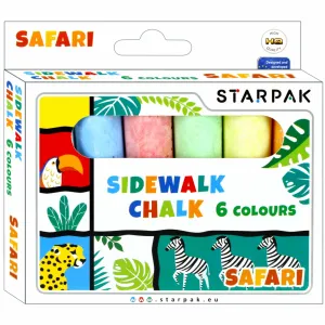 Kreda Starpak Safari kolor: mix 6 szt (494004)