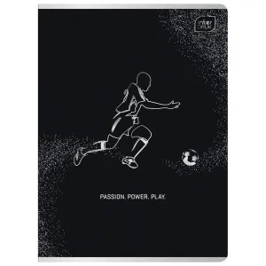 Zeszyt METALIC SPORT A5 60k. 70g linia Interdruk