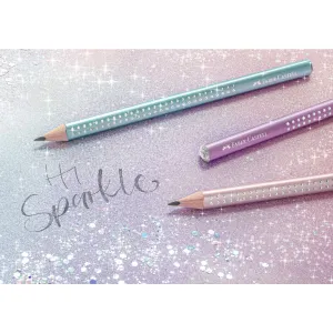 Ołówek Jumbo Sparkle metallic Ocean B Faber Castell (111662 FC)