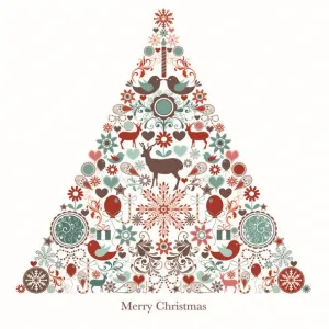 Serwetki Pol-mak Boże narodzenie - mix 330mm x 330mm (SL GW)