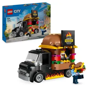 Klocki konstrukcyjne City Ciężarówka z burgerami Lego (60404)