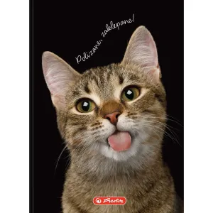 Brulion Crazy Animal A6 80k. 70g krata Herlitz (400196850)