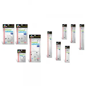 Linijka plastik Top 2000 17cm (400073345)