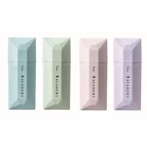 Zakreślacz ACADEMY 4 sztuki wkład mix 1,0-3,0mm Interdruk