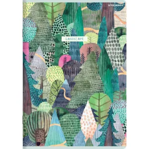 Zeszyt megamix A5 16k. 70g podwójna linia kolor Top 2000 (400168845)