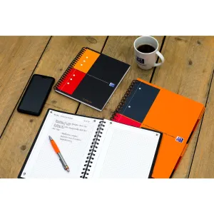 Kołozeszyt (kołobrulion) Oxford International A4+ 80k. 80g linia/tagi 248mm x 297mm (100102994)