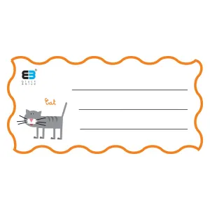 Naklejka (nalepka) Interdruk B&B KIDS (NAKZESB&B)