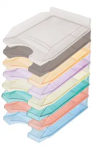 Szuflada na dokumenty Office Products - przezroczysty 254mm x 60mm x 346mm (18016011-90)