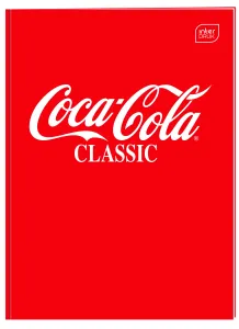 Zeszyt tematyczny A6 COCA COLA HYBRID 32k. 70g krata Interdruk (do słówek)