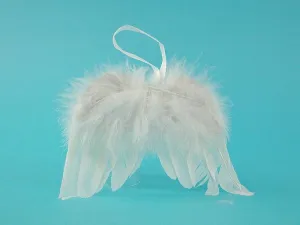 Ozdoba świąteczna skrzydełka anioła, zawieszka, 16x12cm Adar (444034)