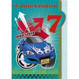 Kartka składana Pol-mak Chrzest Extra B6 (b6x)