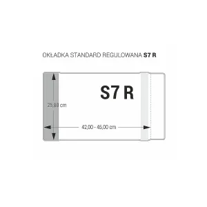 Okładka S7-258 [mm:] 258x420-450 Biurfol (OZ-58)