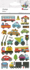 Naklejka (nalepka) Titanum Craft-Fun Series Pojazdy wypukłe (JN-U044)