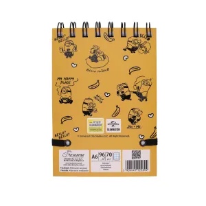 Kołozeszyt (kołonotatnik) Minionki A6 96k. 70g krata (nd) (5894)