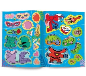 Książeczka edukacyjna Stich. Brokatowe Ubieranki Ameet (SDLB 9109)