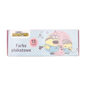 Farby akwarelowe Minionki 20ml 12 kolor. Beniamin