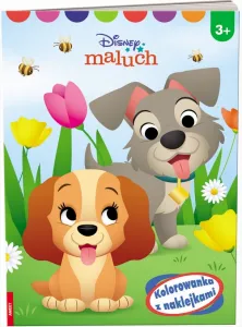 Książka dla dzieci Ameet Disney Maluch. Kolorowanka z naklejkami