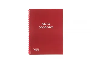 Teczka do akt osobowych A4 ABCDE niezadrukowana Warta (1824-339-092)