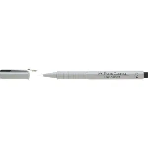 Cienkopis kreślarski Ecco Pigment wkład czarny 0,05mm 1kol. Faber Castell (FC166099)