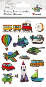 Naklejka (nalepka) Craft-Fun Series foliowe 3D pojazdy Titanum (MXM-009)