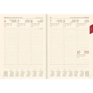 Kalendarz książkowy (terminarz) Vivella 2027 terminarz B5 Lucrum (51T-V)