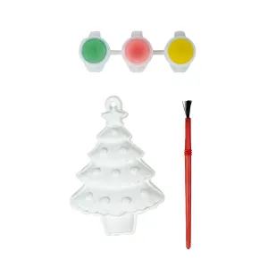 Ozdoba świąteczna Figurka do malowania - choinka Arpex (BN5975)