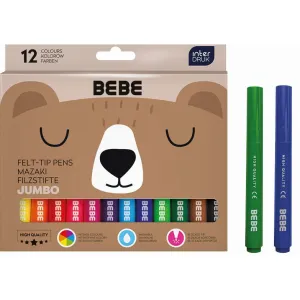 Flamaster BEBE FRIENDS 12 kol. Bebe