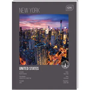 Brulion A4 TRAVEL 96k. 70g krata Interdruk