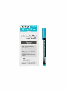 Cienkopis kreślarski POINTLINER wkład turkusowy 0,4mm 1kol. Pentel (S40-S3)