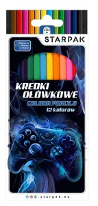 Kredki ołówkowe Pad 12 kol. Starpak (559670)