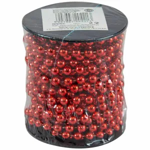 Łańcuch Arpex koraliki na szpuli czerwone 6mm (BN7087CZE-4213)